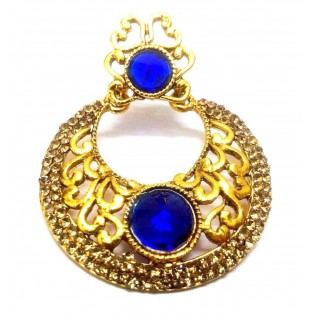 Gold Earring Jhumka Chand Bali Fashion Jewelry Boho Chic Drop Dangle Long E62